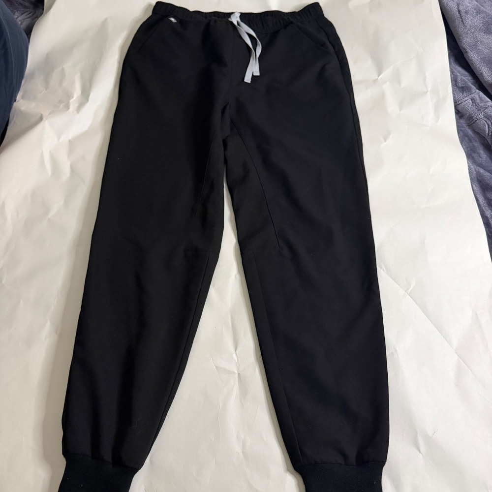 FIGS Zamora Jogger Scrub Pants Women Medium Black MXXSW2004 Technical Collection